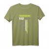 Feuerwehr 112% Einsatz Kameradschaft T-Shirt - Lustiges Geschenk für Feuerwehrmänner, -frauen, Helfer & Freunde zu Ostern, Geburtstag, Muttertag & Weihnachten