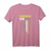 Feuerwehr 112% Einsatz Kameradschaft T-Shirt - Lustiges Geschenk für Feuerwehrmänner, -frauen, Helfer & Freunde zu Ostern, Geburtstag, Muttertag & Weihnachten