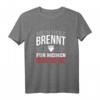 Herz Brennt Für Feuerwehrfrau T-Shirt - Lustiges Geschenk für Feuerwehrfrauen, Freundinnen & Partner im Rettungsdienst zum Valentinstag