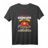 Damen Vergiss das Krönchen - Lustiges Feuerwehrfrau T-Shirt mit Feuerwehrhelm, ideales Geschenk zum Geburtstag oder Weihnachten für Feuerwehrfrauen