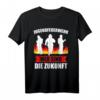 Jugendfeuerwehr Feuerwehrfrau T-Shirt mit Humor - Lustiges Geschenk für Freiwillige Feuerwehr & Berufsfeuerwehr Damen