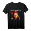 Kinder Feuerwehrfrau Mädchen Freiwillige Feuerwehr T-Shirt  Perfekt als Geburtstagsgeschenk für Feuerwehrbegeisterte Kinder