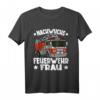 Lustiges Kinder Mädchen Feuerwehr T-Shirt mit Nachwuchs-Feuerwehrfrau und Feuerwehrauto - Perfekt für Geburtstage & Weihnachten