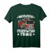 Lustiges Kinder Mädchen Feuerwehr T-Shirt mit Nachwuchs-Feuerwehrfrau und Feuerwehrauto - Perfekt für Geburtstage & Weihnachten