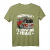 Lustiges Kinder Mädchen Feuerwehr T-Shirt mit Nachwuchs-Feuerwehrfrau und Feuerwehrauto - Perfekt für Geburtstage & Weihnachten