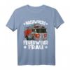 Lustiges Kinder Mädchen Feuerwehr T-Shirt mit Nachwuchs-Feuerwehrfrau und Feuerwehrauto - Perfekt für Geburtstage & Weihnachten