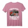 Lustiges Kinder Mädchen Feuerwehr T-Shirt mit Nachwuchs-Feuerwehrfrau und Feuerwehrauto - Perfekt für Geburtstage & Weihnachten