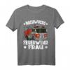 Lustiges Kinder Mädchen Feuerwehr T-Shirt mit Nachwuchs-Feuerwehrfrau und Feuerwehrauto - Perfekt für Geburtstage & Weihnachten