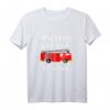 Just A Girl Who Loves Fire Trucks Feuerwehrfrau T-Shirt  Perfektes Geschenk für Feuerwehrfrauen & Rettungskräfte