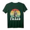 Friedenszeichen Finger Liebe Frieden T-Shirt  Hippie-Design für Friedensliebhaber, Woodstock-Fans & als Geschenk für Jubiläen & Feiertage