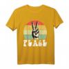 Friedenszeichen Finger Liebe Frieden T-Shirt  Hippie-Design für Friedensliebhaber, Woodstock-Fans & als Geschenk für Jubiläen & Feiertage