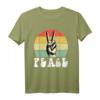 Friedenszeichen Finger Liebe Frieden T-Shirt  Hippie-Design für Friedensliebhaber, Woodstock-Fans & als Geschenk für Jubiläen & Feiertage
