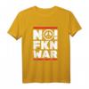 No War Friedenszeichen T-Shirt  Gegen Krieg, für Frieden, Freiheit und Liebe, klassisch geschnitten