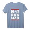 No War Friedenszeichen T-Shirt  Gegen Krieg, für Frieden, Freiheit und Liebe, klassisch geschnitten