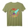 Friedenstaube Hippie Friedenszeichen T-Shirt - Retro 60er/70er Jahre Design für Weltfrieden & Friedensaktivisten