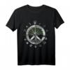 Peace Zeichen Pazifisten Friedens T-Shirt  Für soziale Gerechtigkeit, Liebe & Harmonie, ideales Geschenk für Friedensbewegung & Unterstützer