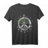 Peace Zeichen Pazifisten Friedens T-Shirt  Für soziale Gerechtigkeit, Liebe & Harmonie, ideales Geschenk für Friedensbewegung & Unterstützer