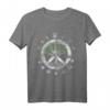 Peace Zeichen Pazifisten Friedens T-Shirt  Für soziale Gerechtigkeit, Liebe & Harmonie, ideales Geschenk für Friedensbewegung & Unterstützer