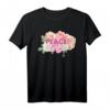 Blumiges 'Peace' Friedensdesign T-Shirt  Geschenk für Ostern, Muttertag & Geburtstag, symbolisiert Frieden in der Ukraine und weltweit