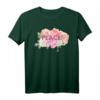 Blumiges 'Peace' Friedensdesign T-Shirt  Geschenk für Ostern, Muttertag & Geburtstag, symbolisiert Frieden in der Ukraine und weltweit