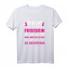 Damen T-Shirt Friseurin mit lustigem Spruch - Haare schneiden, Haarschnitt & Schere - Perfektes Geschenk für Friseure, Stylisten & Azubis