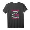 Damen Friseurin Salon Haare schneiden Frisör T-Shirt  Stylisches Arbeitskleidungsstück für Friseure & Salonpersonal