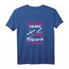 Damen Friseurin Salon Haare schneiden Frisör T-Shirt  Stylisches Arbeitskleidungsstück für Friseure & Salonpersonal