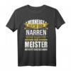 Meister Shirt Meisterprüfung Geschenk  Lustiges T-Shirt für frischgebackene Meister, Männer zum Geburtstag & Weihnachten