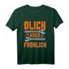 Ölich aber Fröhlich T-Shirt  Lustiges Geschenk für Schrauber, Mechaniker, Auto- und Oldtimerliebhaber für Werkstatt & Freizeit