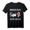 KFZ Mechaniker & Mechatroniker T-Shirt - Ölich Abends Fröhlich Spruch für Schrauber und Autofans bei Tuningtreffen