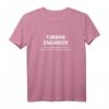 Turbineningenieur T-Shirt für Technikprofis - Klassisch geschnitten, doppelt genähter Saum, perfektes Geschenk für Ingenieure