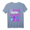Kinder 2. Geburtstag T-Shirt für Mädchen - Ich bin 2 Jahre Prinzessin, lustiges Geburtstagsmotiv für kleine Prinzessinnen