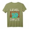Kinder 10. Geburtstag Jungen Gamer Level 10 Complete T-Shirt - Perfektes Geschenk für kleine Videospieler, Mine Builder & Abenteurer