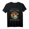 Herren Papa Sprüche - I Keep All My Dad Jokes in A Database Vintage T-Shirt, Perfekt als Vatertags- oder Geburtstagsgeschenk für Papa & Opa