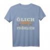 Ölich Aber Fröhlich Schrauber Garage KFZ-Mechaniker Spruch T-Shirt  Lustiges Werkstatt-Shirt für Kfz-Profis, Gesellen & Meister