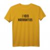 I Void Warranties Mechanic Engineer Garage Funny T-Shirt - Lustiges Geschenk für Autoliebhaber & Schrauber