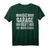 Die Garage Ruft Ich Muss Gehen KFZ Mechaniker T-Shirt  Perfektes Geschenk für Auto- & Motorradschrauber, Tuning-Fans & Werkstattprofis