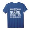 Die Garage Ruft Ich Muss Gehen KFZ Mechaniker T-Shirt  Perfektes Geschenk für Auto- & Motorradschrauber, Tuning-Fans & Werkstattprofis