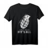 Evolution Soldat T-Shirt mit Handgranate - Deutsches Militär & Panzer Design, ideales Geschenk für Soldatenfans & Rekruten