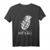 Evolution Soldat T-Shirt mit Handgranate - Deutsches Militär & Panzer Design, ideales Geschenk für Soldatenfans & Rekruten