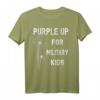 Purple Up for Military Kids T-Shirt  Monat des Militär-Kindes, Unterstützung und Wertschätzung für militärische Familien