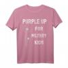 Purple Up for Military Kids T-Shirt  Monat des Militär-Kindes, Unterstützung und Wertschätzung für militärische Familien