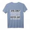 Soldat der Bundeswehr stolz Vaterland zu dienen T-Shirt  Patriotisches Militärdesign als Geschenk für Soldaten, Armee & Panzer Fans
