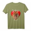 Pomeranian T-Shirt - Niedliches Hundemotiv für Hundeliebhaber, Bommelmütter & Papas, Perfektes Geschenk für Zwergspitz-Fans