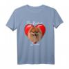Pomeranian T-Shirt - Niedliches Hundemotiv für Hundeliebhaber, Bommelmütter & Papas, Perfektes Geschenk für Zwergspitz-Fans