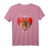 Pomeranian T-Shirt - Niedliches Hundemotiv für Hundeliebhaber, Bommelmütter & Papas, Perfektes Geschenk für Zwergspitz-Fans