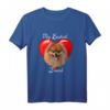 Pomeranian T-Shirt - Niedliches Hundemotiv für Hundeliebhaber, Bommelmütter & Papas, Perfektes Geschenk für Zwergspitz-Fans