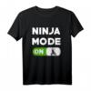 Ninja Mode On Karate Judo TAE Kwon Do Geschenk - Premium T-Shirt für Kinder und Erwachsene, perfekt für Weihnachten, Geburtstag & mehr