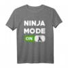 Ninja Mode On Karate Judo TAE Kwon Do Geschenk - Premium T-Shirt für Kinder und Erwachsene, perfekt für Weihnachten, Geburtstag & mehr