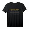 Oberleutnant Substantiv - Lustiges Problemlöser T-Shirt für Männer mit Humor, perfekt zum Vatertag und als Geschenk für Väter, Opas & Co.
